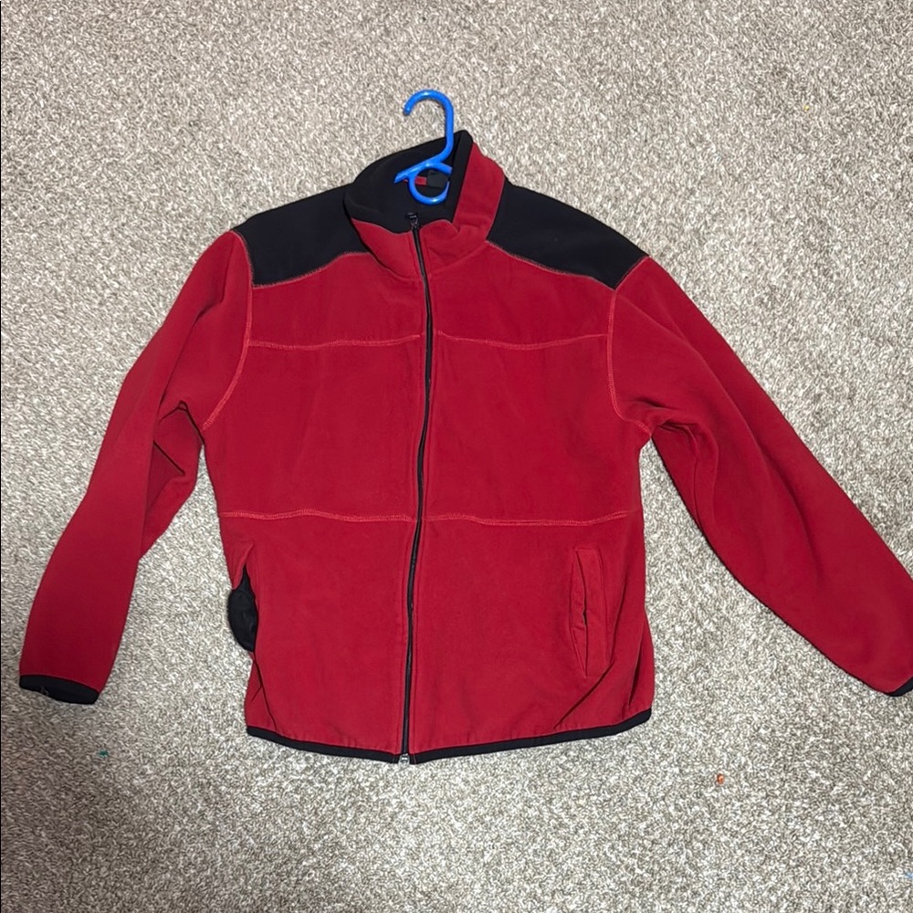 Red and Black Men's Jacket